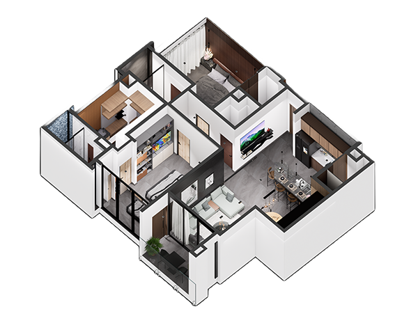 Plano del departamento 4