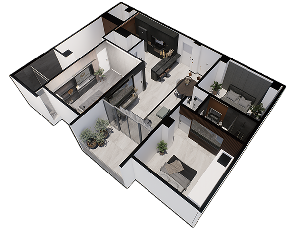 Plano del departamento 9