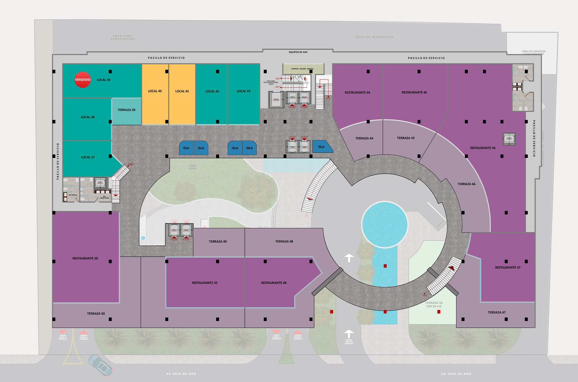 Plano Locales Piso 03