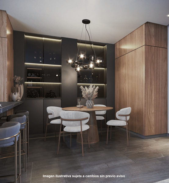 Imagen de departamento muestra