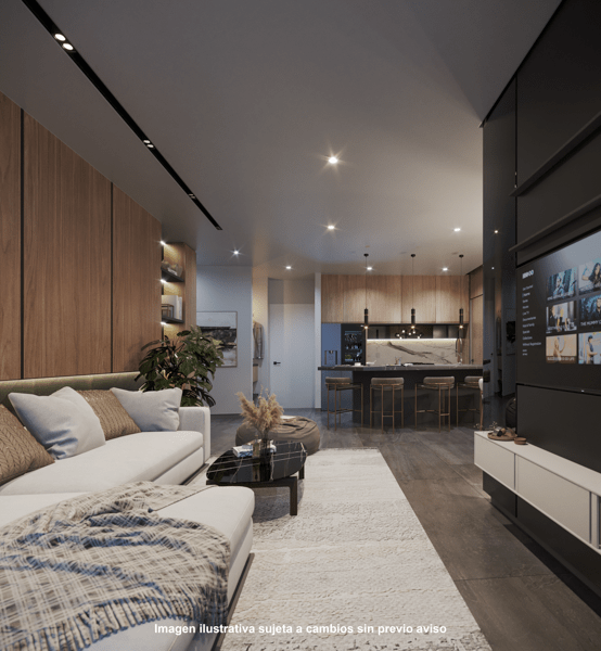 Imagen de departamento muestra